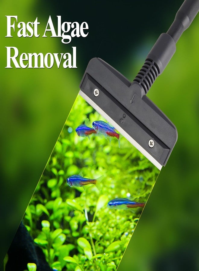 UPETTOOLS Aquarium Cleaning Tool Algae Scraper Replacement Scraper 2PCS - Image 2